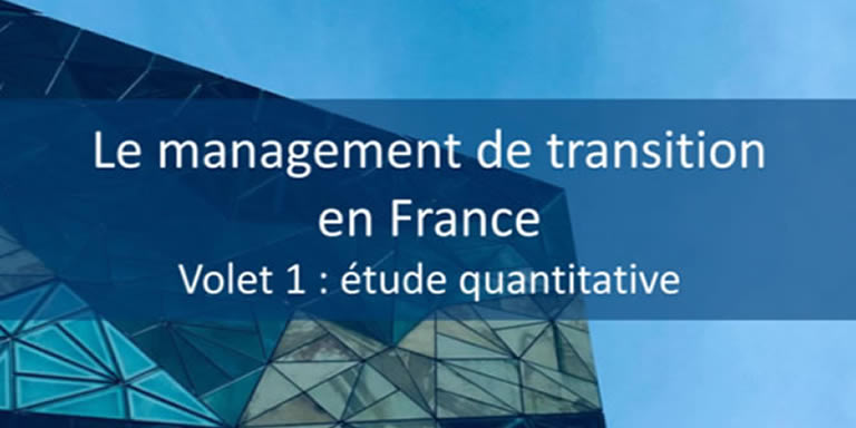 Etude : Le management de transition